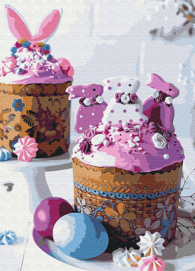 Картина за номерами Паски 40x50 см Brushme (257748836)