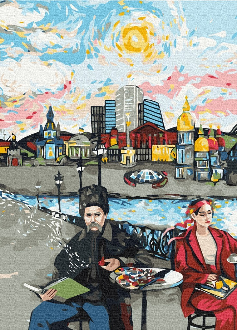 Картина по номерам Художественный променад @ Виктория Коваленко 40x50 см Brushme (257748745)