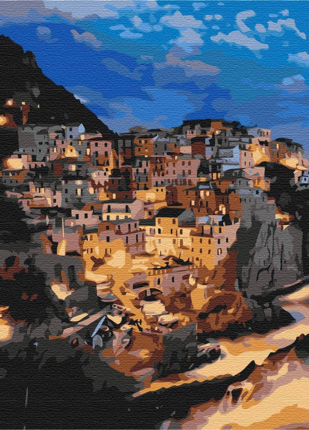 Картина по номерам Ночной остров 40x50 см Brushme (257749082)