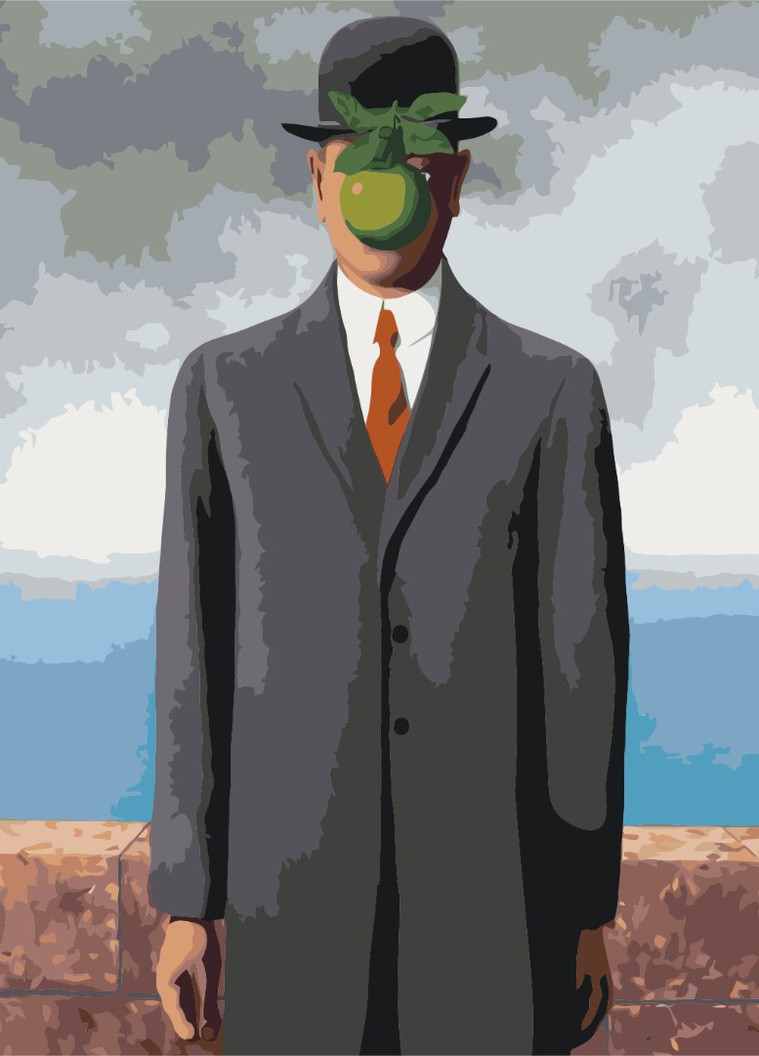 Картина по номерам Сын человеческий 40x50 см Brushme (257750376)