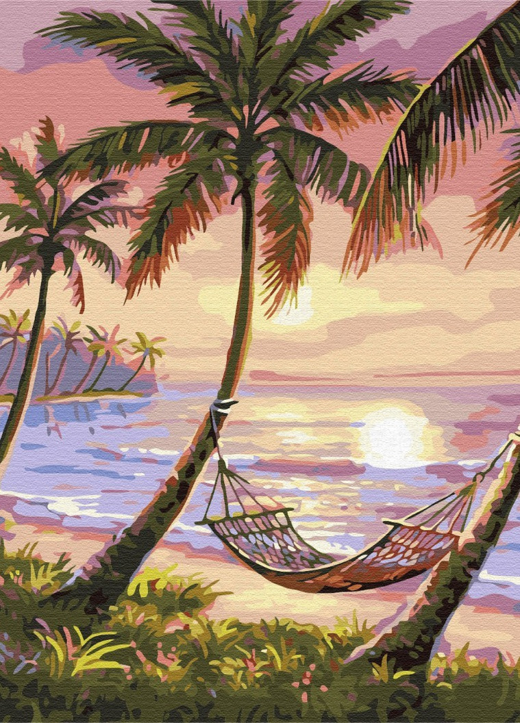 Картина за номерами Райський куточок 40x50 см Brushme (257750373)