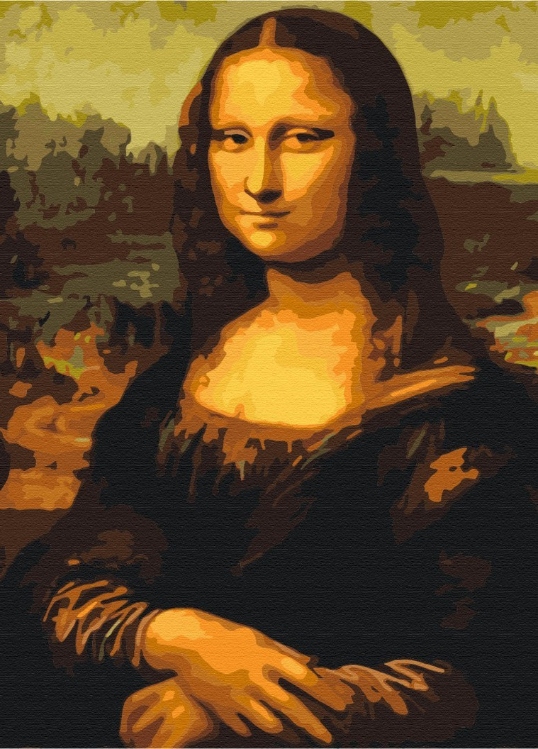 Картина по номерам Мона Лиза 40x50 см Brushme (257750281)