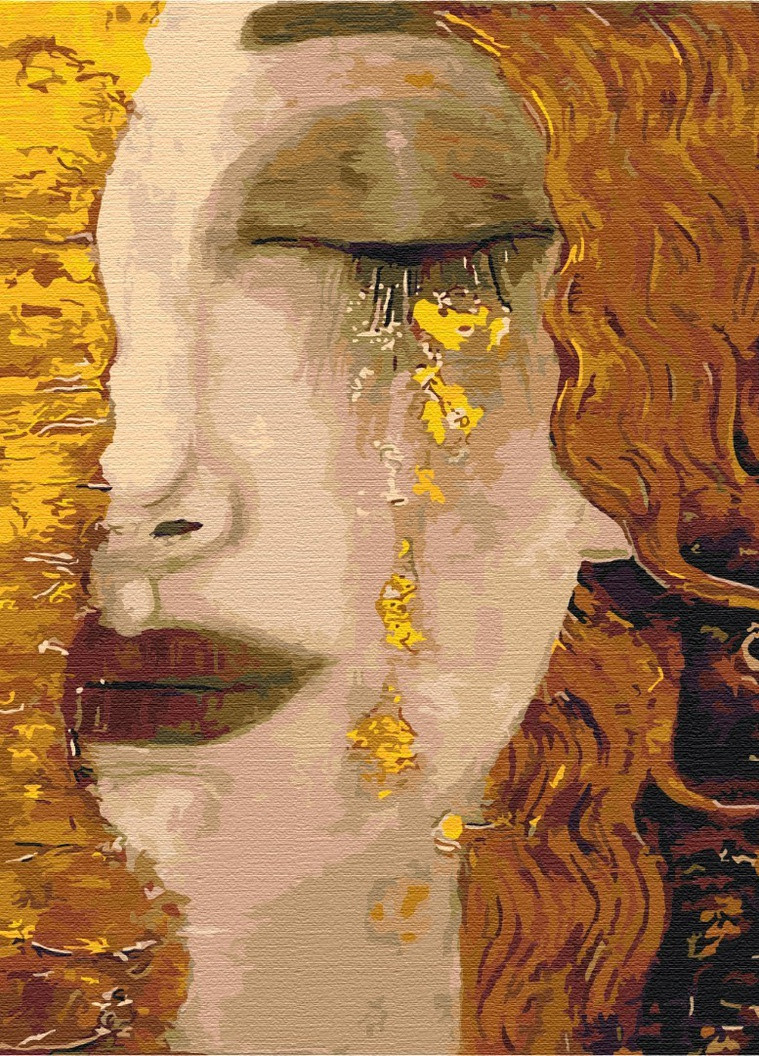Золоті сльози. Анн-Марі Зільберман 40x50 см Brushme (257750729)