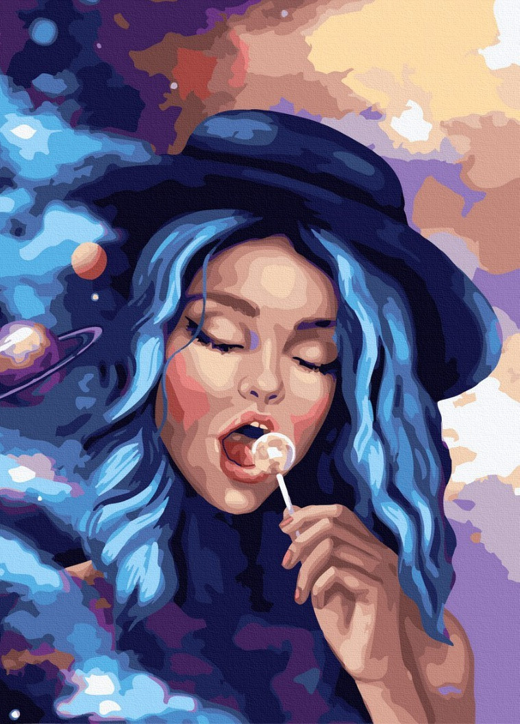 Картина по номерам Вкус вселенной 40x50 см Brushme (257750743)