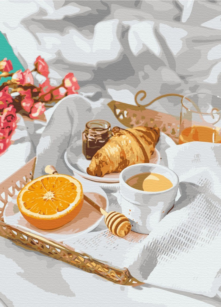 Картина по номерам Цитрусовый перекус 40x50 см Brushme (257750348)