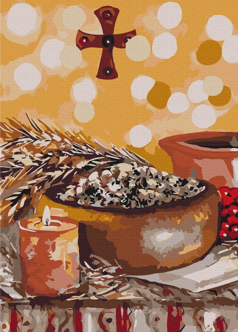 Картина за номерами Різдвяна кутя © Каріна Зіміна 40x50 см Brushme (257750791)