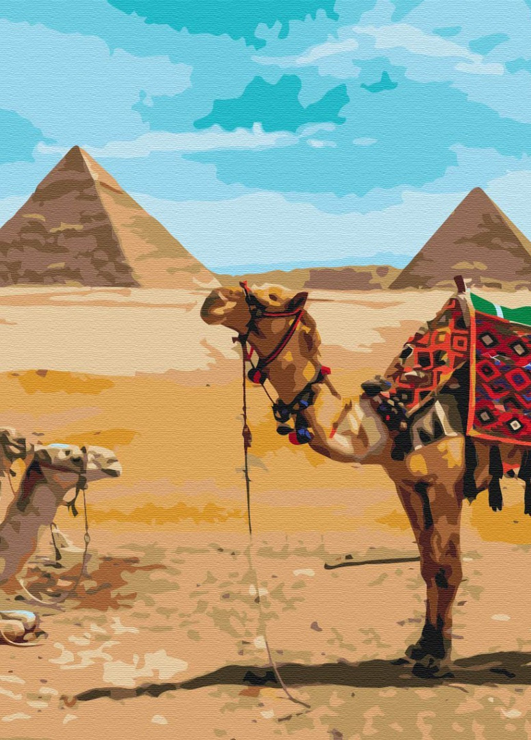 Картина за номерами Єгипетський колорит 40x50 см Brushme (257750496)
