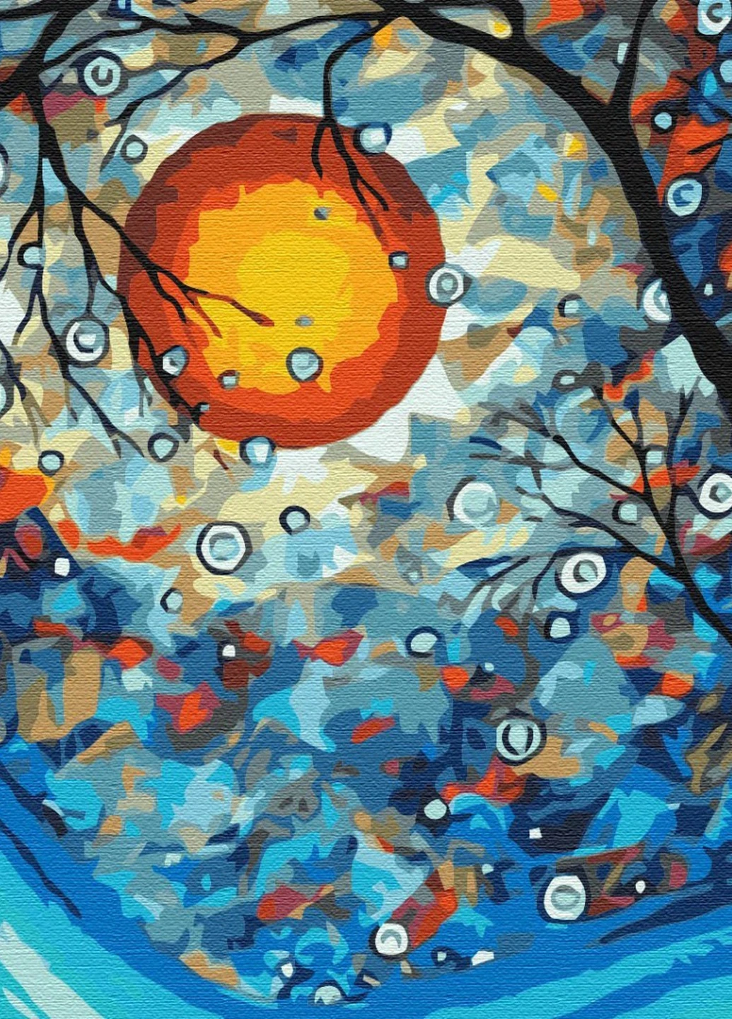 Картина за номерами Художній космос 40x50 см Brushme (257750300)