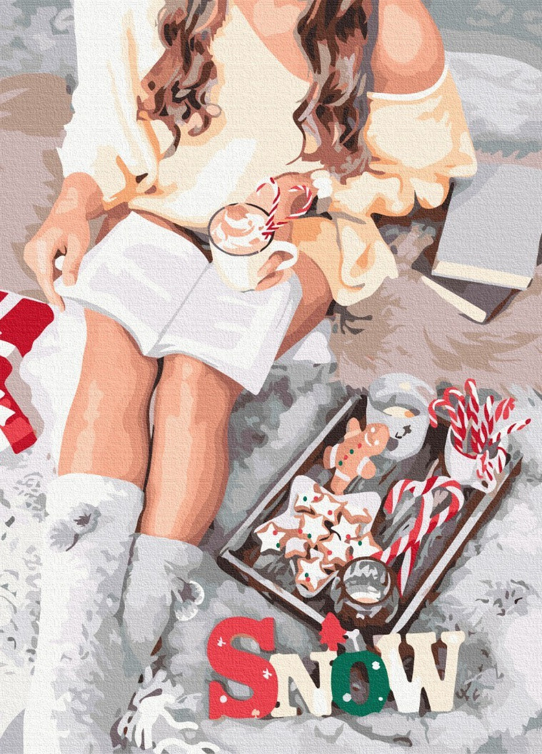 Зимовий настрій 40x50 см Brushme (257750773)