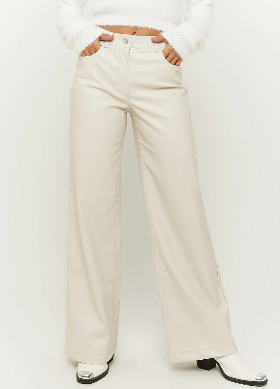 Брюки Tally Weijl Basic Trousers - WOMAN KNITTED PANT (257786811)