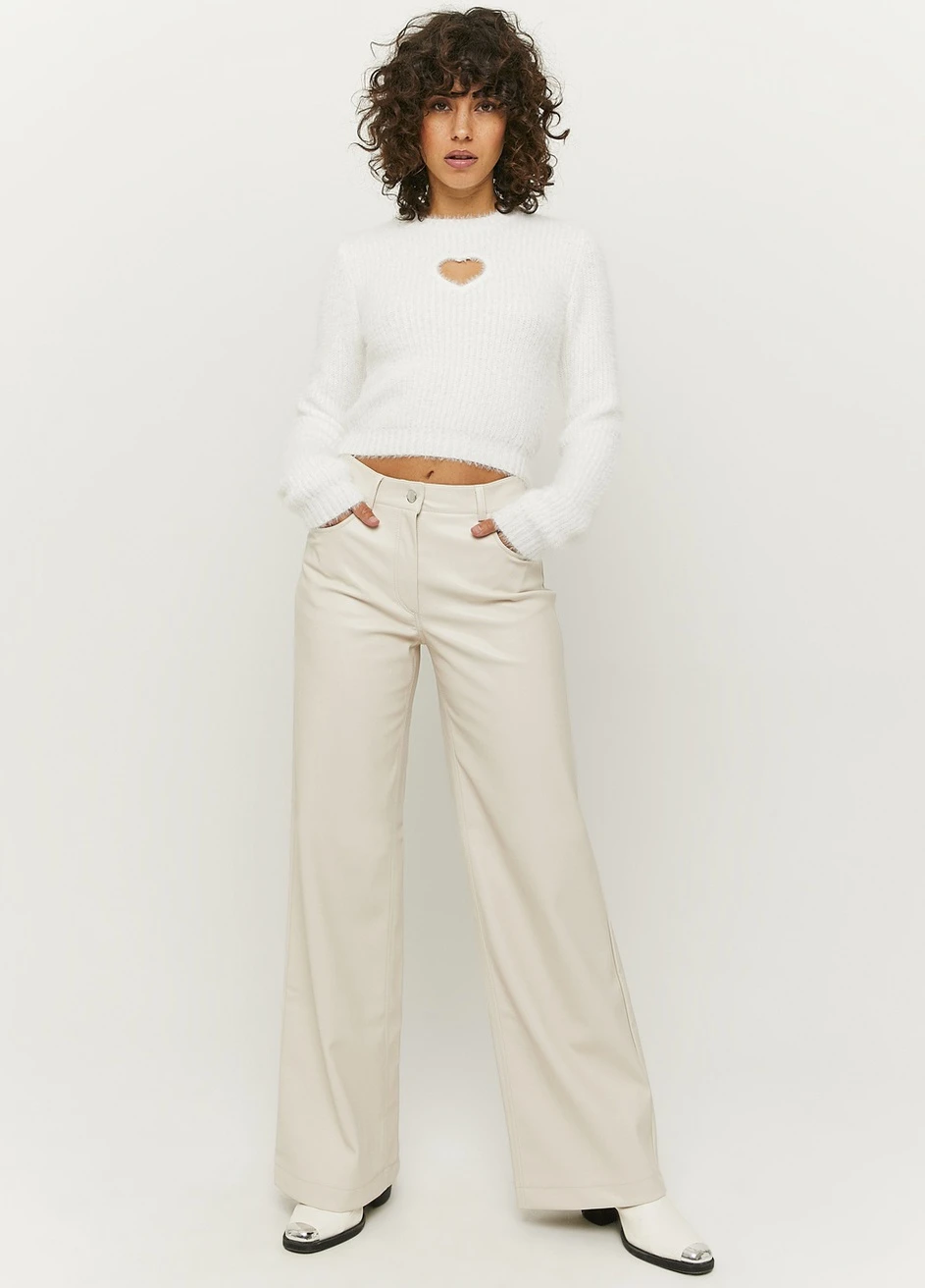 Брюки Tally Weijl Basic Trousers - WOMAN KNITTED PANT (257786811)