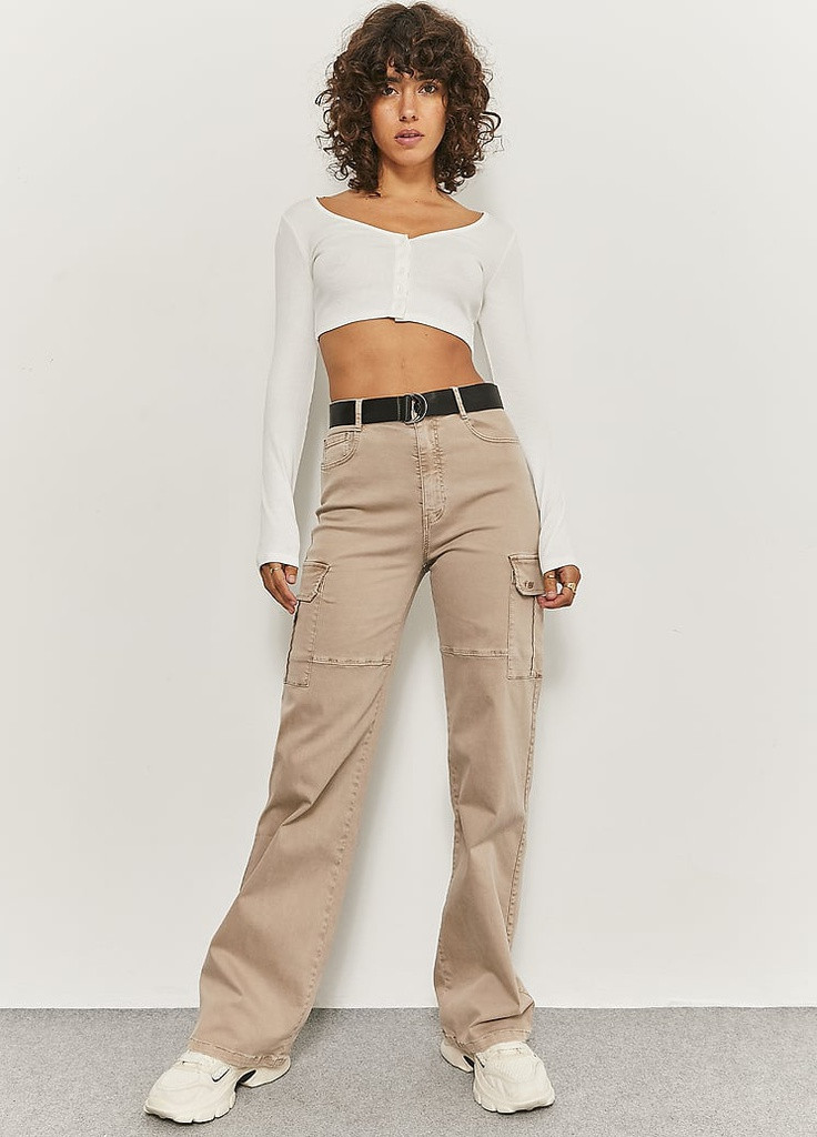Брюки Tally Weijl basic trousers - women woven cotton pant (257786814)