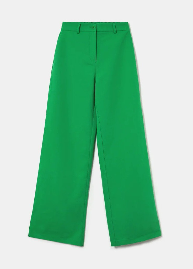 Зеленые кэжуал демисезонные брюки Tally Weijl