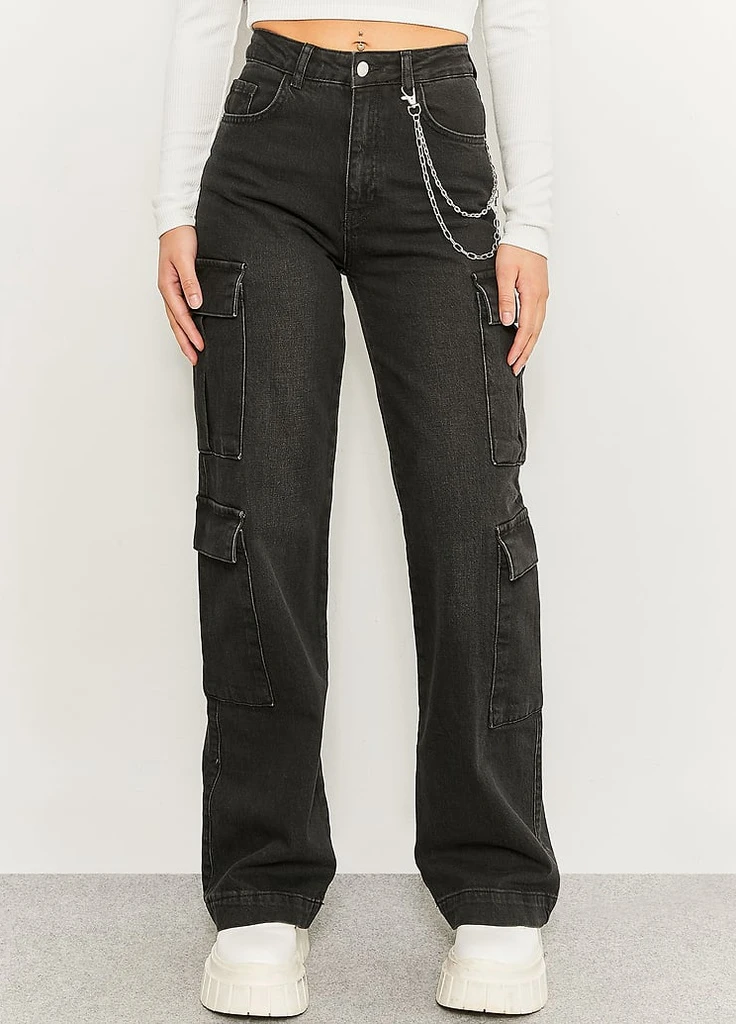 Джинси Skinny Jeans - WOMEN WOVEN DENIM PANT Tally Weijl - (257786843)