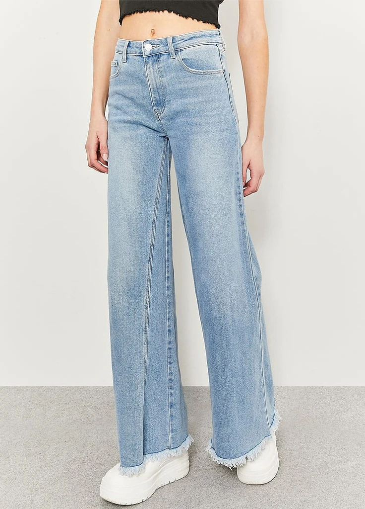 Джинсы Skinny Jeans - WOMEN WOVEN DENIM PANT Tally Weijl - (257786824)