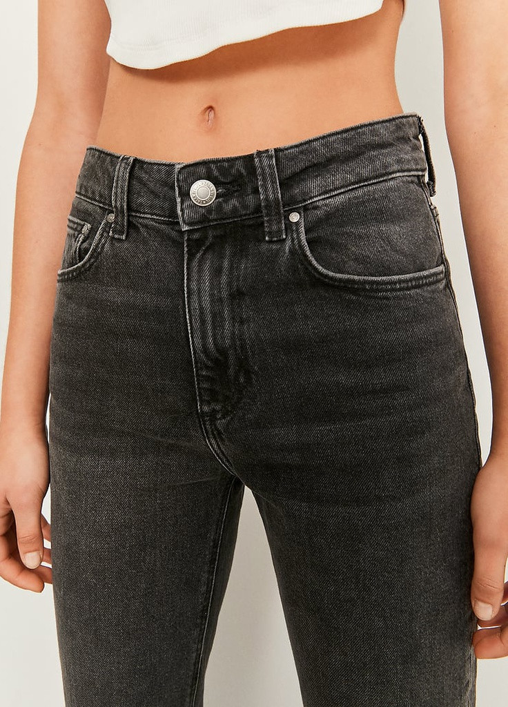 Черные демисезонные джинсы Skinny Jeans - HIGH WAIST AUTHENTIC FLARE Tally Weijl
