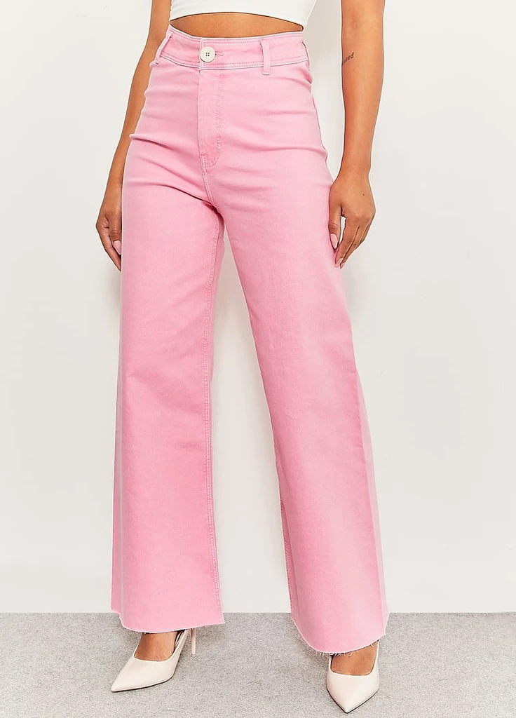 Джинсы Basic Trousers - WOMEN WOVEN COTTON PANT Tally Weijl - (257786820)