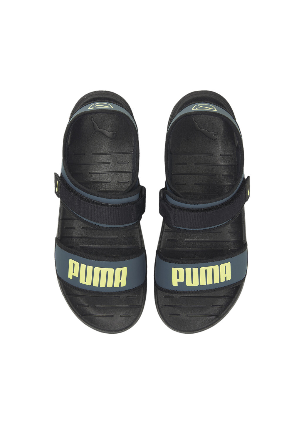 Сандалі SOFTRIDE Sandals Puma однотонний чорний спортивний