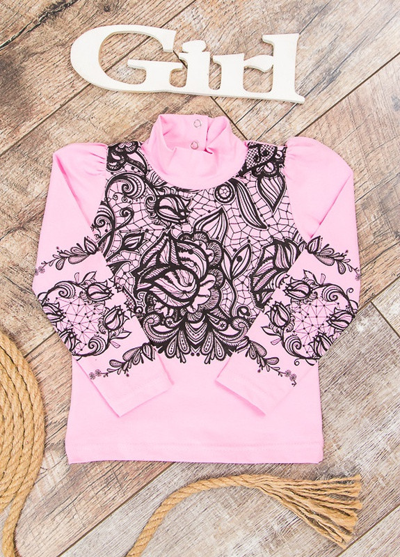 Блуза для дівчинки "Візерунок" Рожевий Носи Своє (p-2259-39888) Носи своє (257817406)