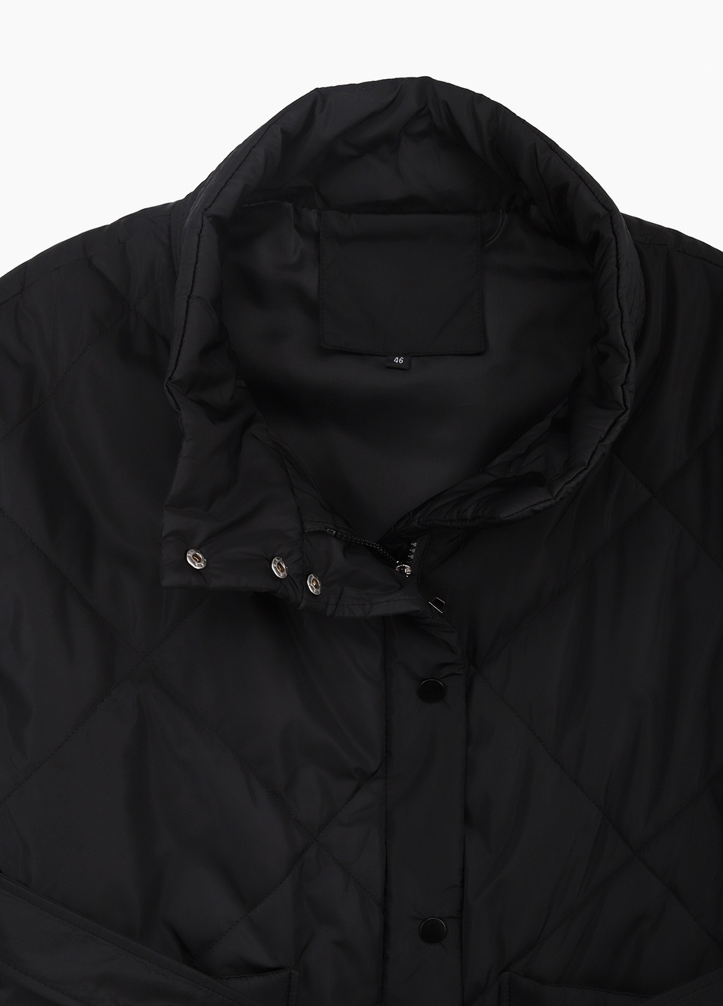 Чорна демісезонна куртка No Brand