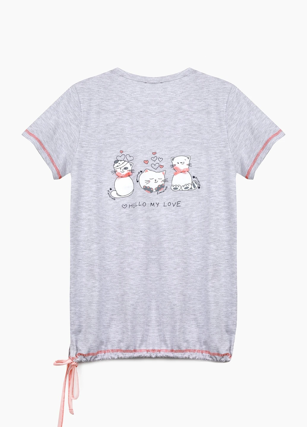 Сіра всесезон піжама Nicoletta