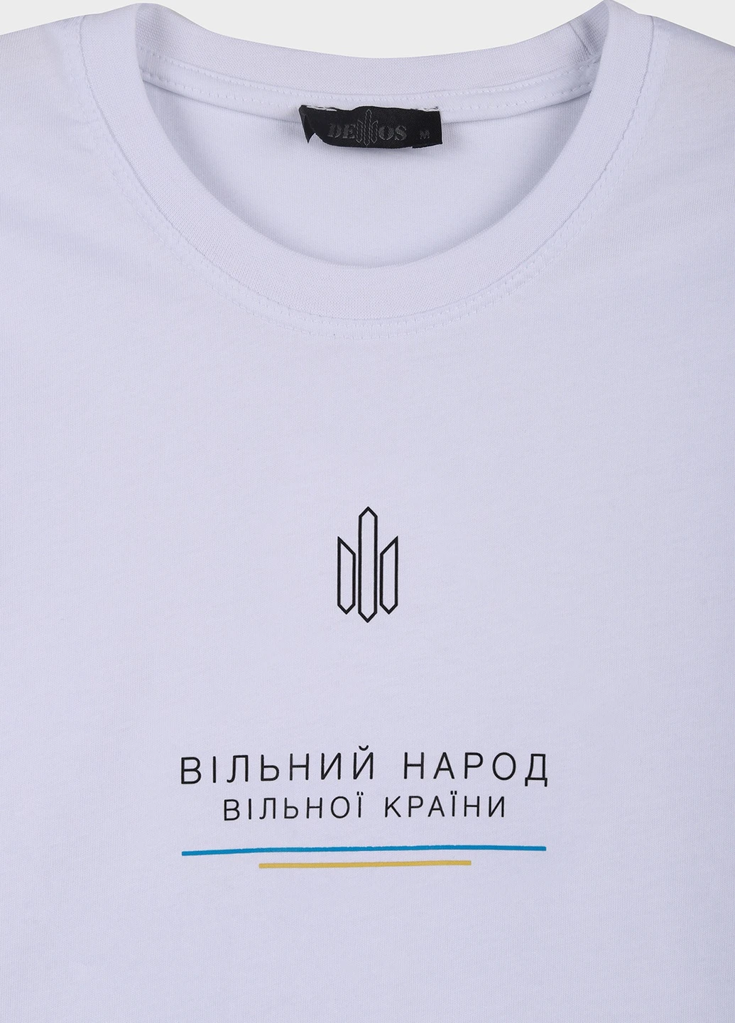 Белая футболка Demos
