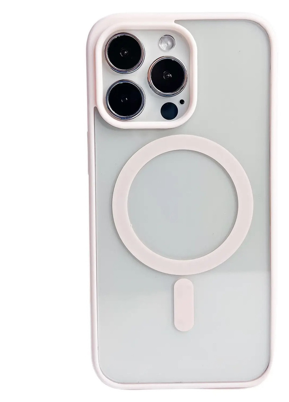 Силіконовий чохол Clear Case with MagSafe для iPhone 14 Pro Чорний No Brand - (257825357)