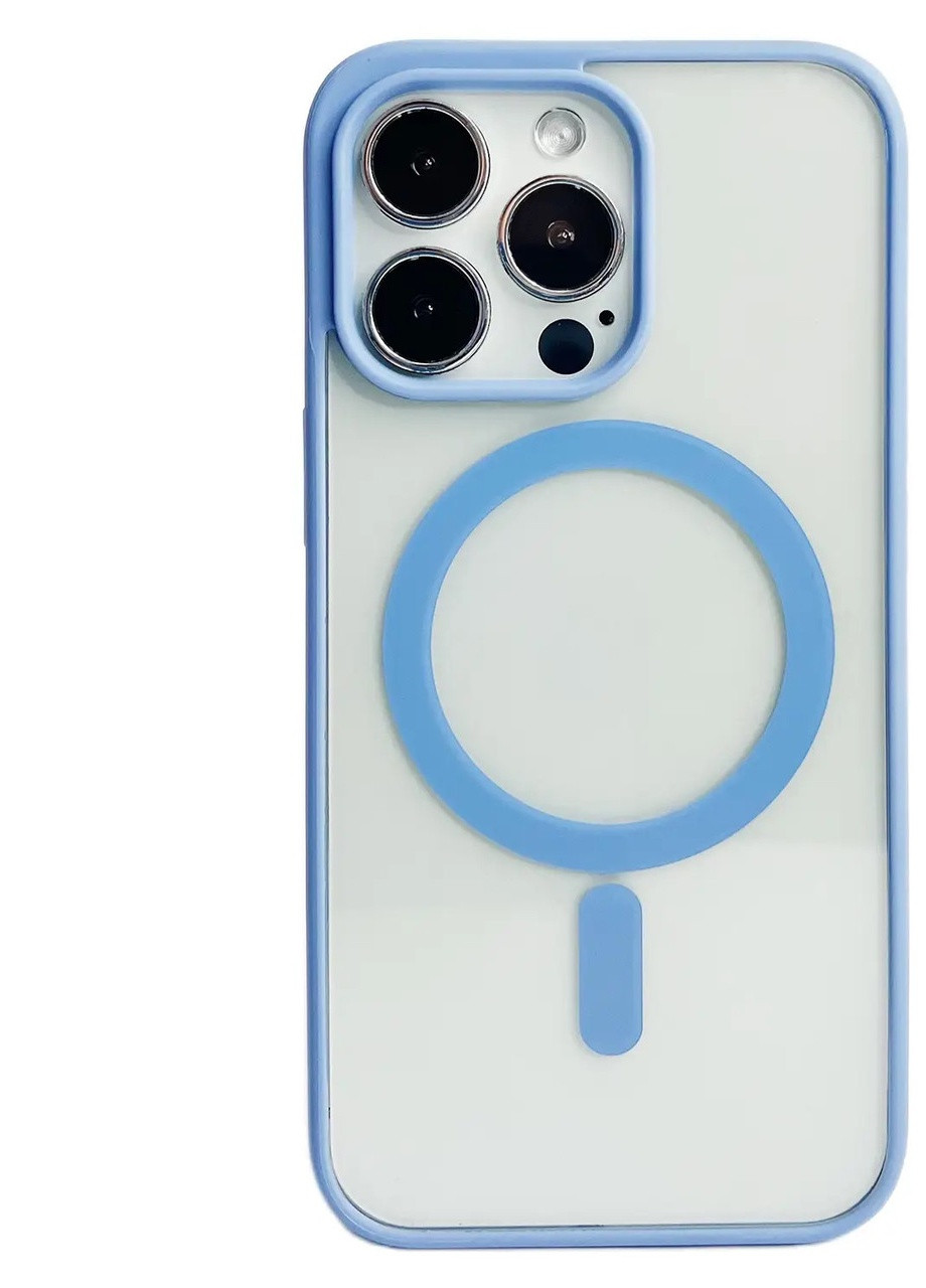 Силиконовый чехол Clear Case with MagSafe для iPhone 14 Pro Max Белый No Brand - (257825344)