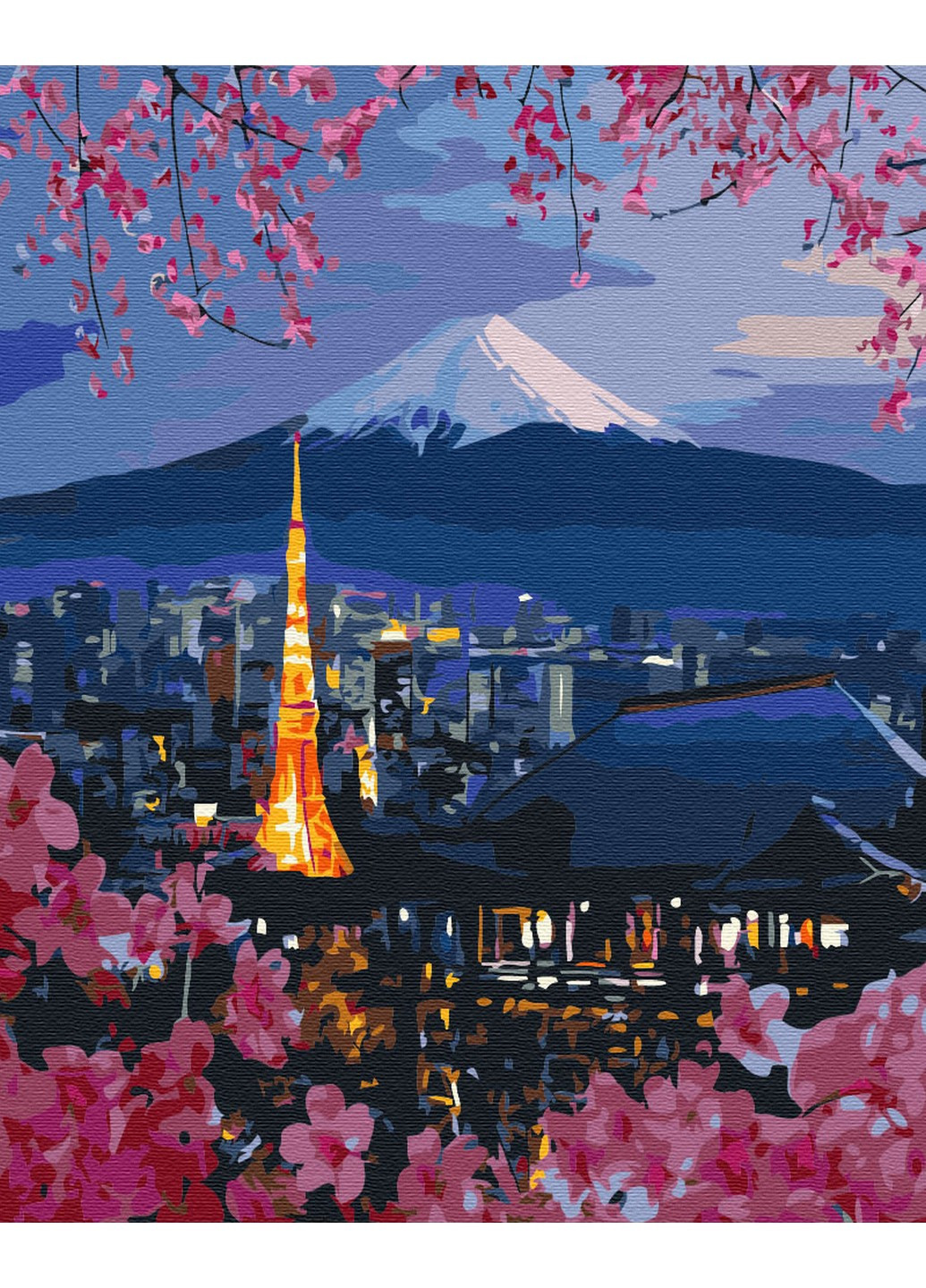 Картина за номерами Подорож Японією 40x50 см Brushme (257840781)