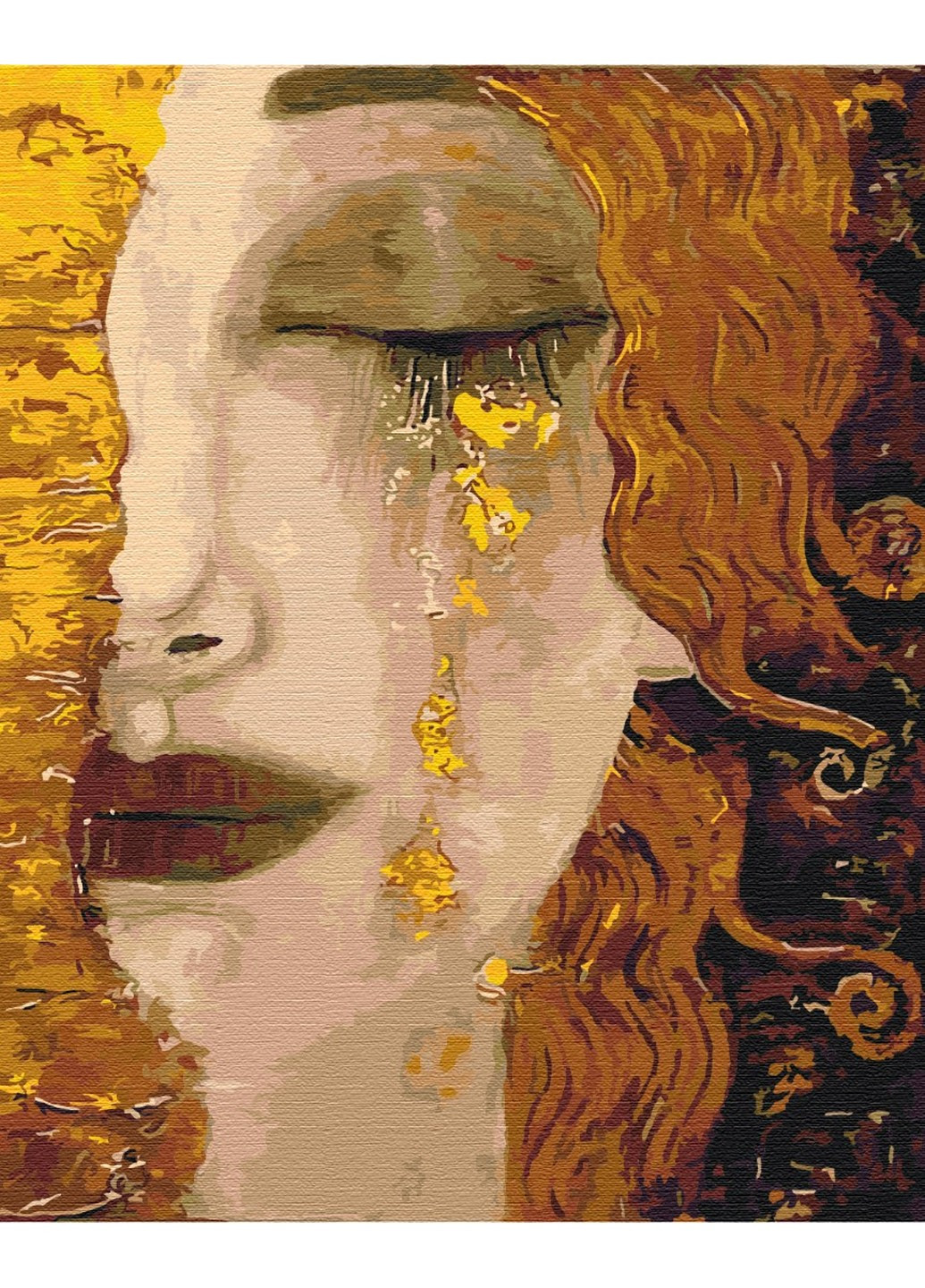 Золоті сльози. Анн-Марі Зільберман 40x50 см Brushme (257841160)