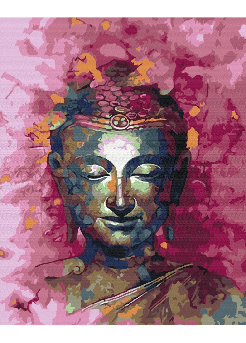 Картина за номерами Будда 40x50 см Brushme (257840759)