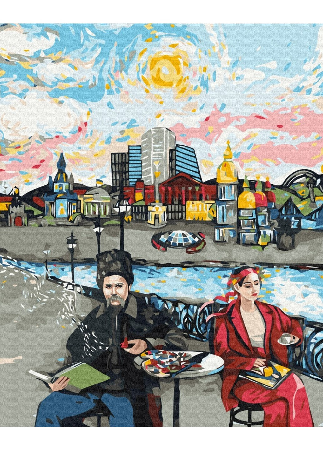 Картина по номерам Художественный променад @ Виктория Коваленко 40x50 см Brushme (257841116)