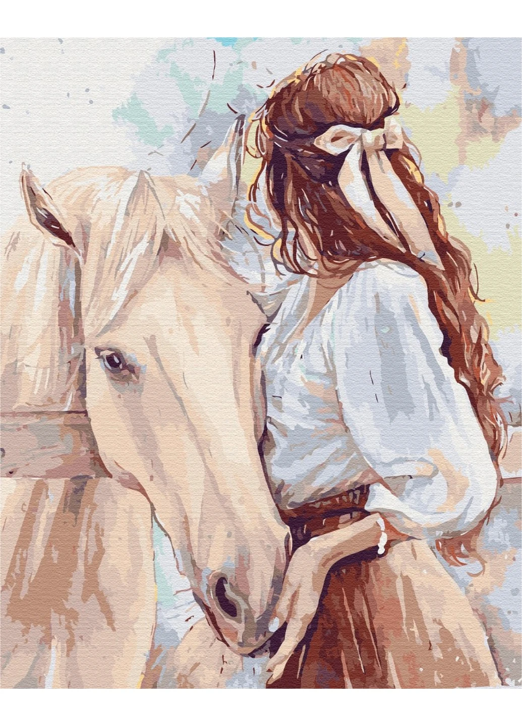 Картина за номерами Шляхетний друг 40x50 см Brushme (257840815)