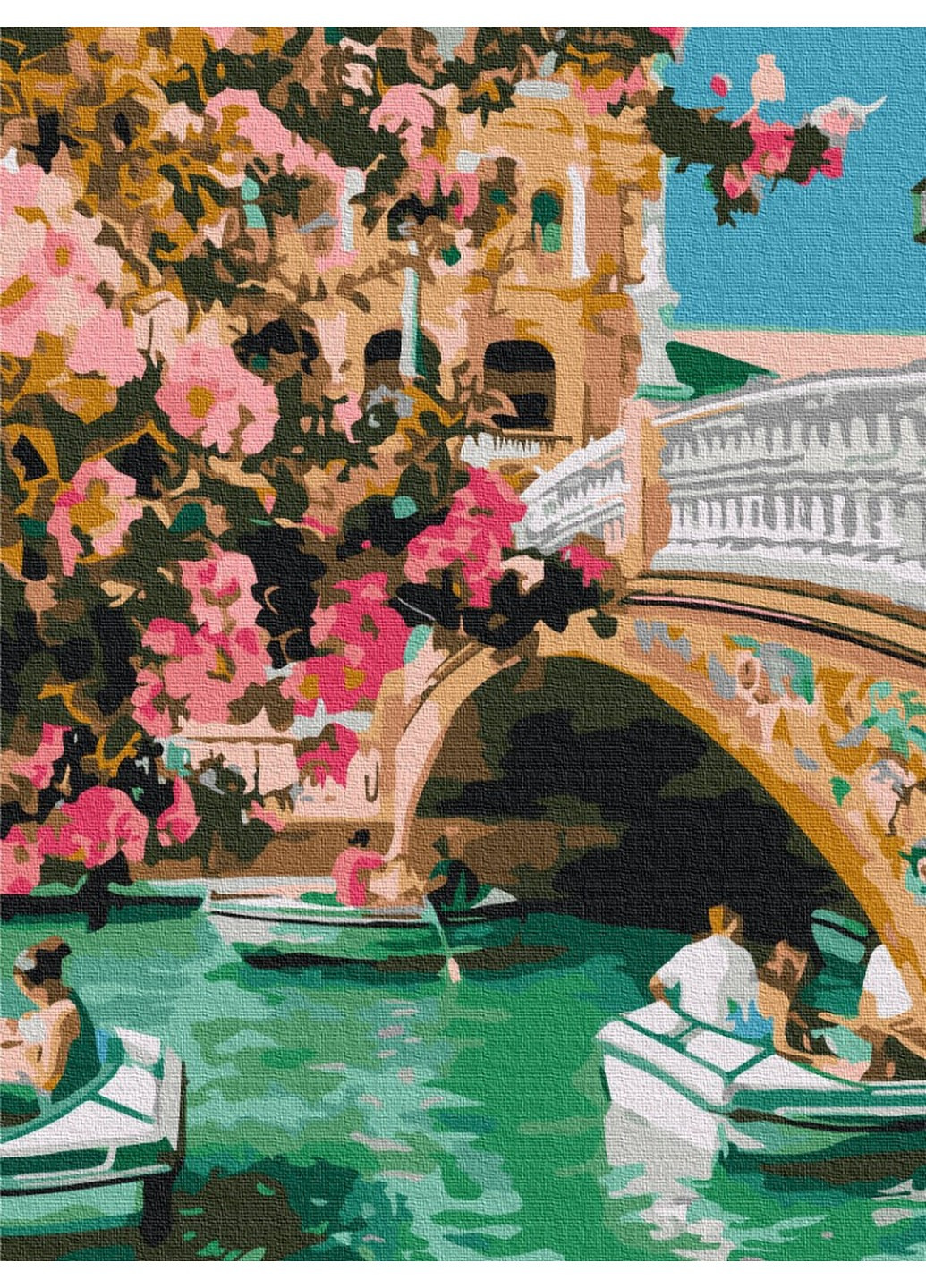 Картина за номерами Весняна Венеція 30x40 см Brushme (257840948)