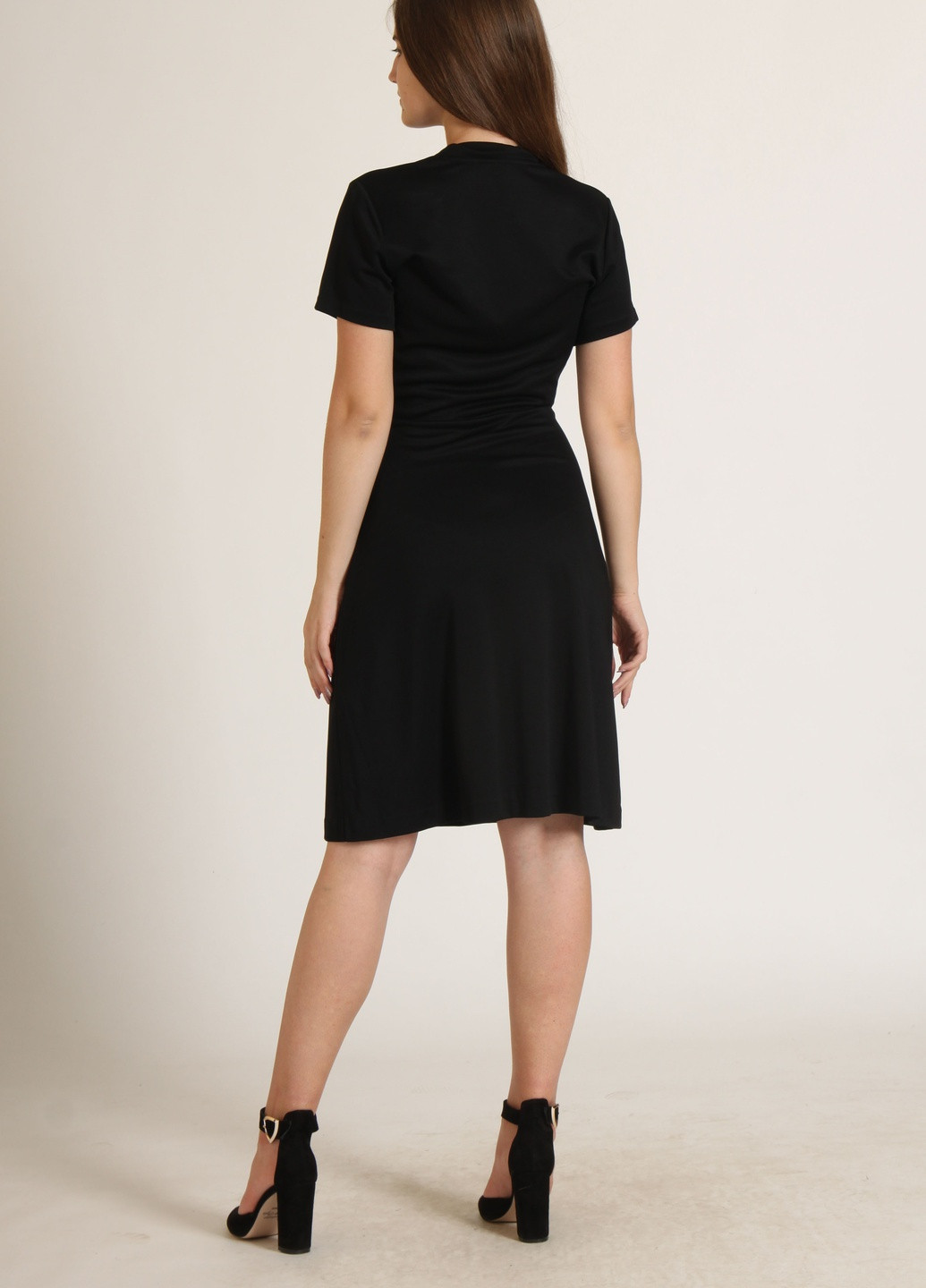 Чорна кежуал сукня Ready-to-Wear однотонна