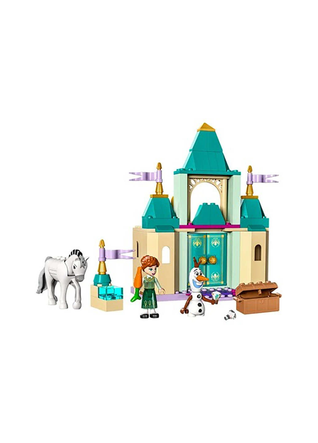 Конструктор Disney Princess Развлечения в замке Анны и Олафа 43204 Lego (257875110)