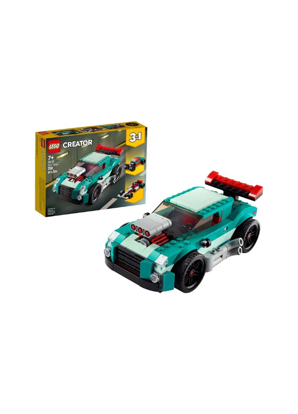 Конструктор Creator Авто для уличных гонок 3 в 1 31127 Lego (257875073)