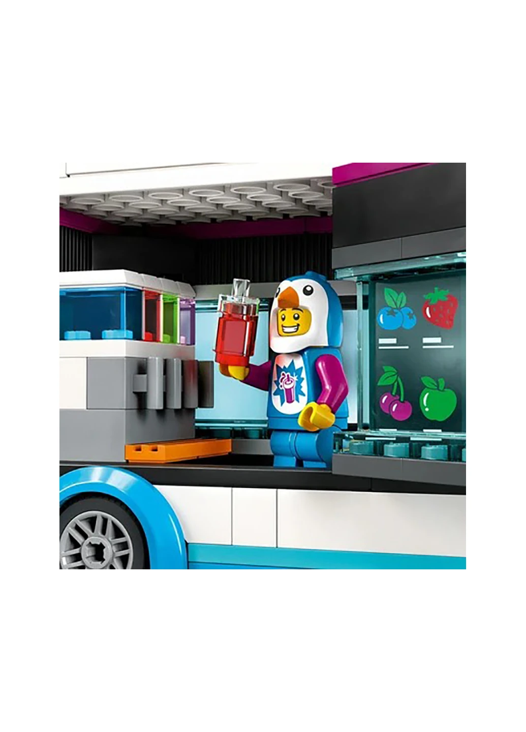 Конструктор City Веселый фургон пингвина 60384 Lego (257875072)