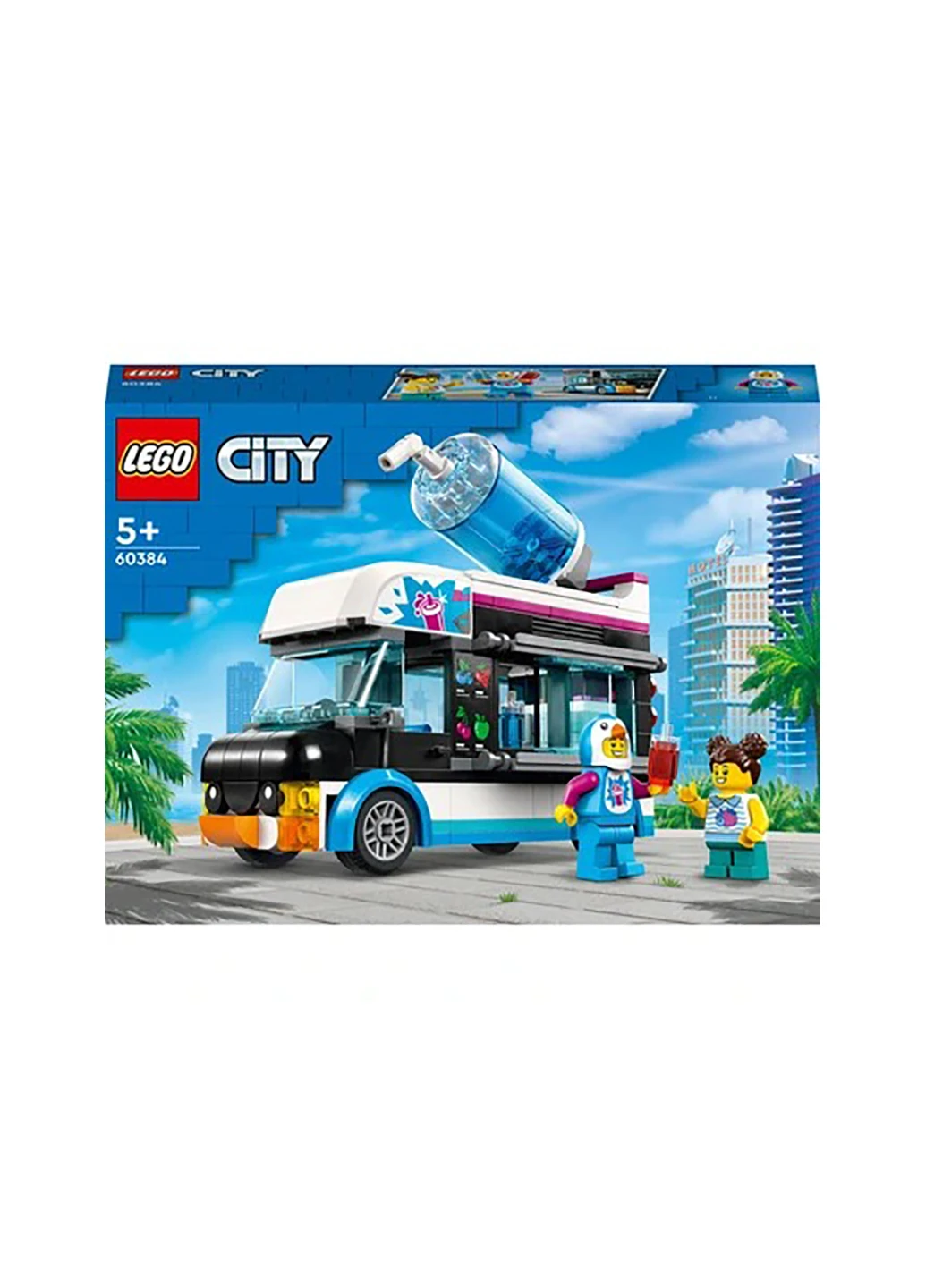 Конструктор City Веселый фургон пингвина 60384 Lego (257875072)