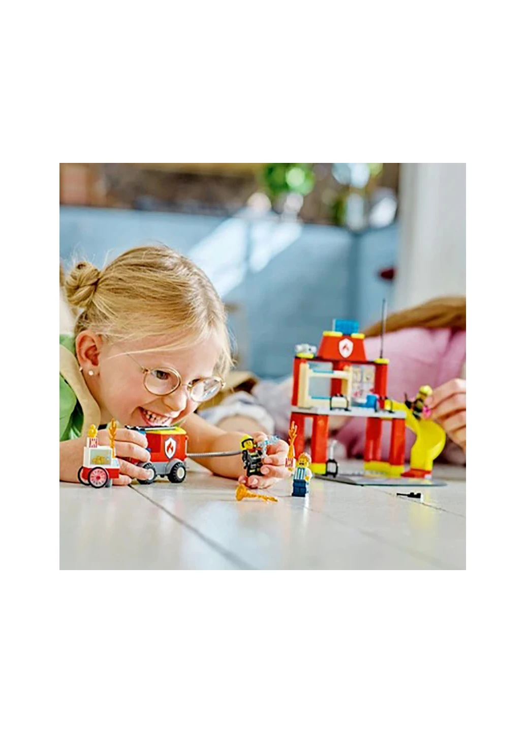 Конструктор City Пожежне депо та пожежна машина 60375 Lego (257875112)