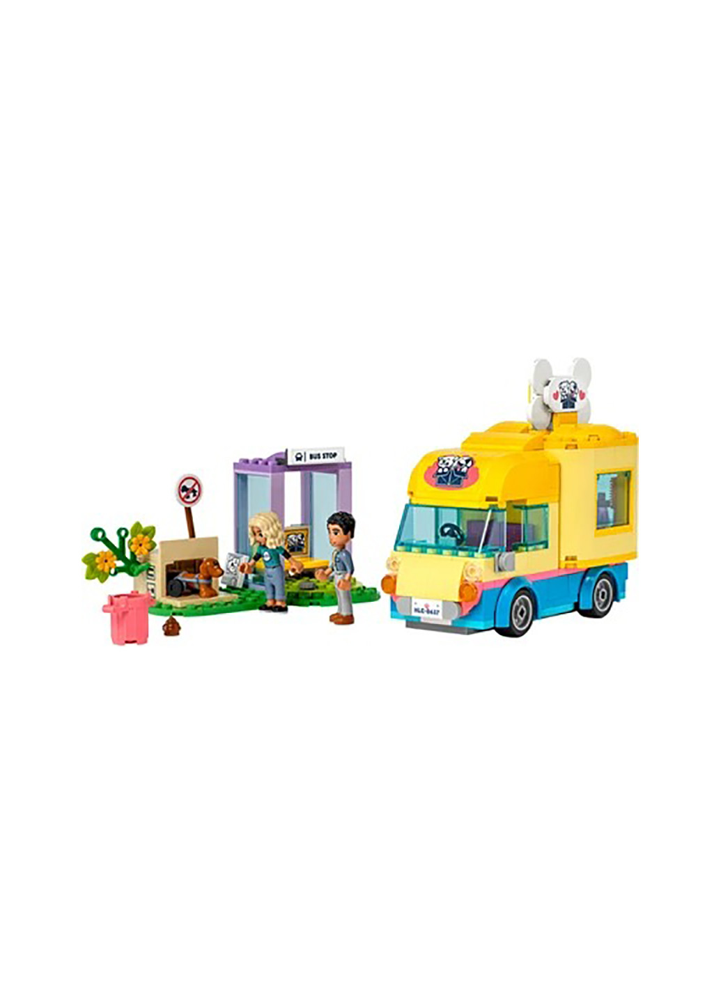 Конструктор Friends Фургон для спасения собак 41741 Lego (257875084)