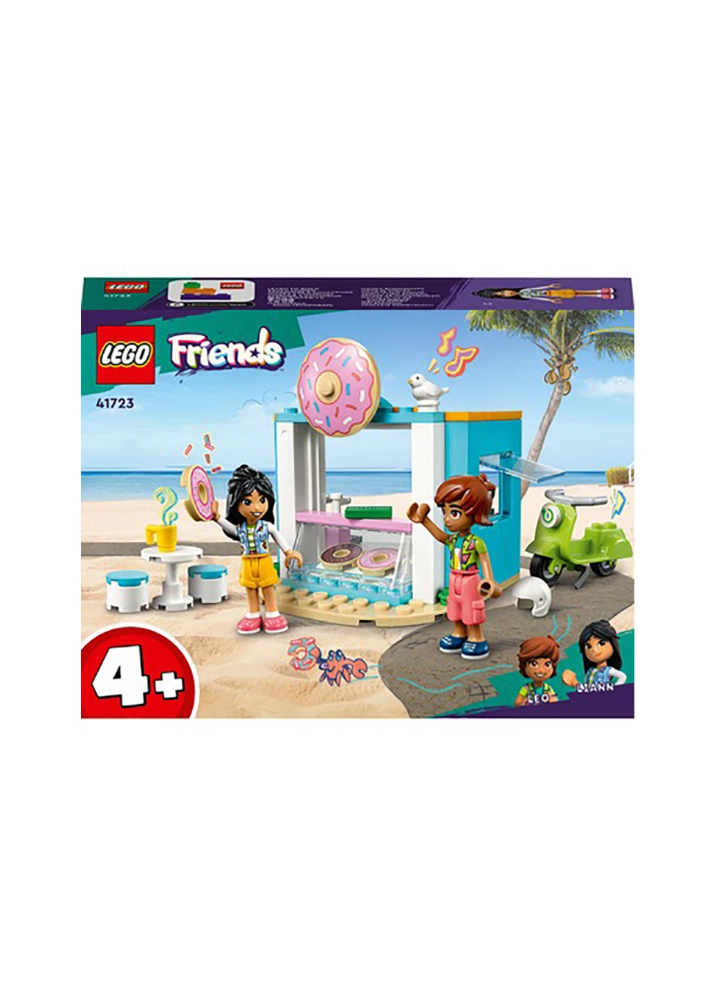 Конструктор Friends Магазин пончиків 41723 Lego (257875090)