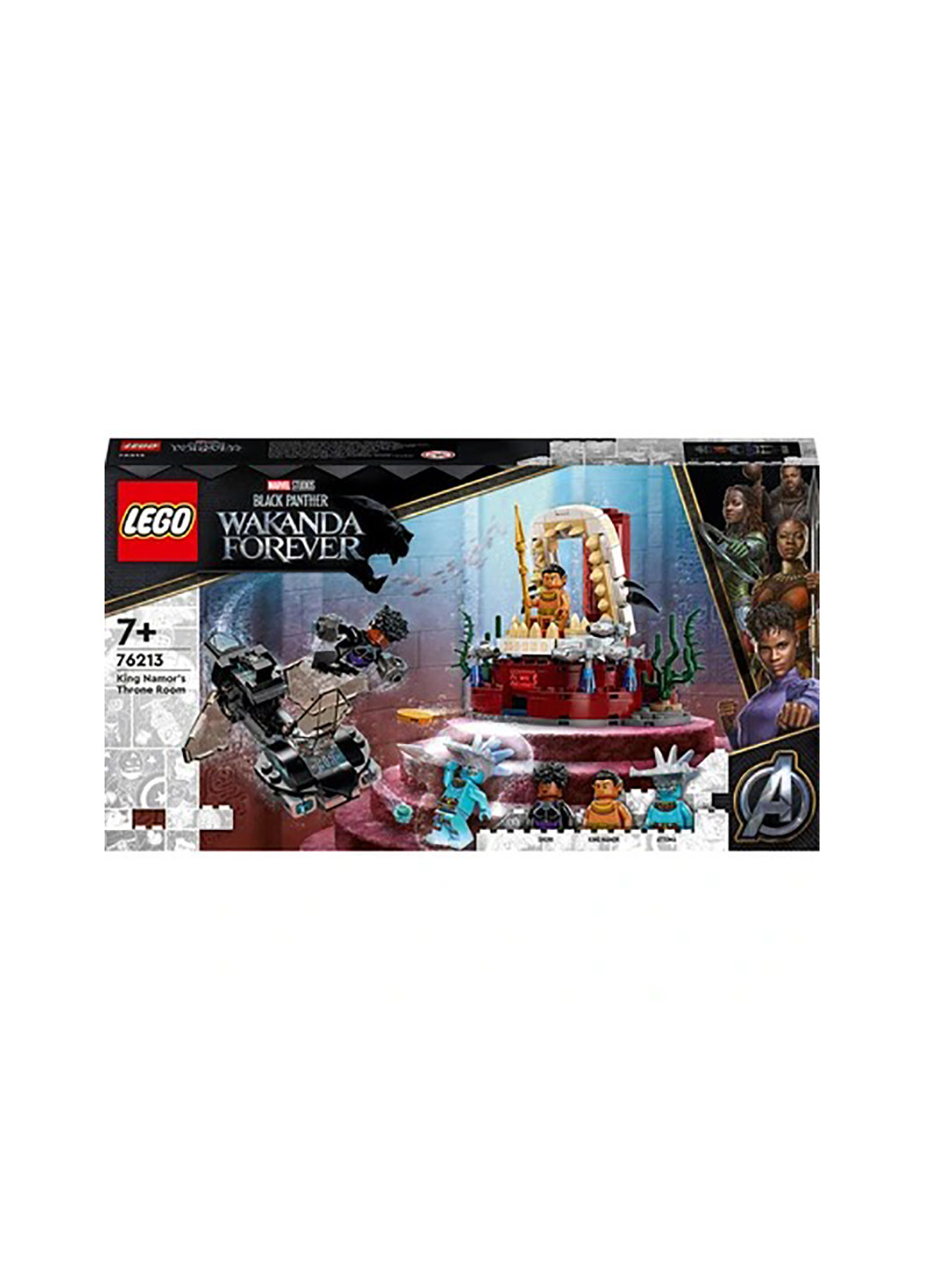 Конструктор Marvel Тронный зал короля Неймора 76213 Lego (257877705)