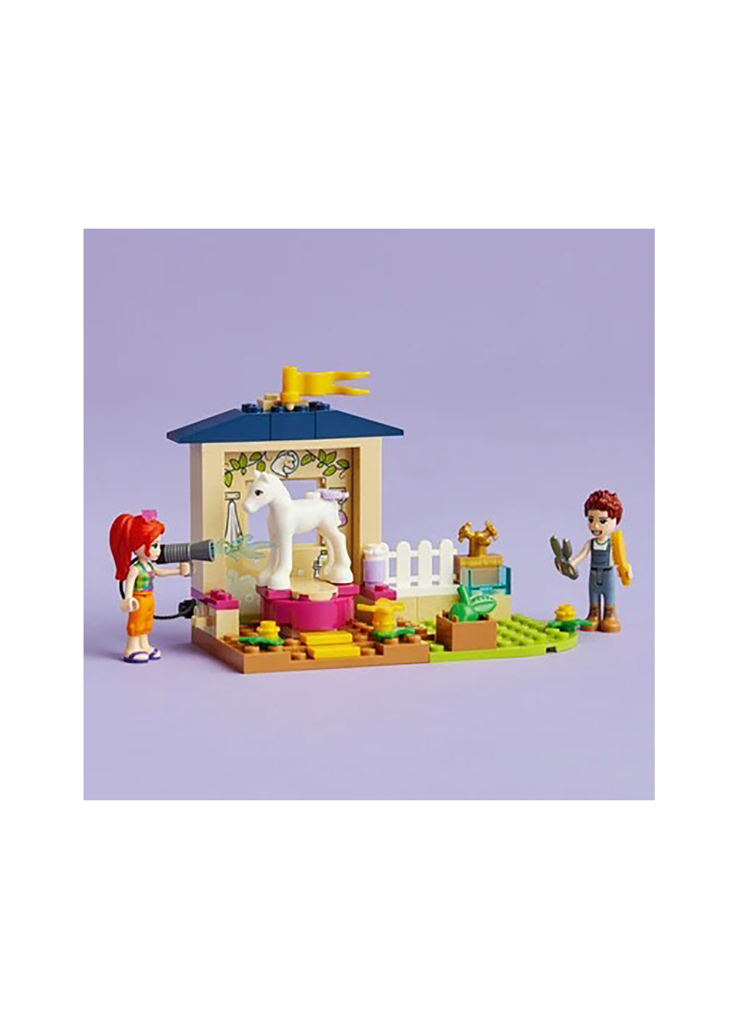 Конструктор Friends Конюшня для мытья пони 41696 Lego (257877693)