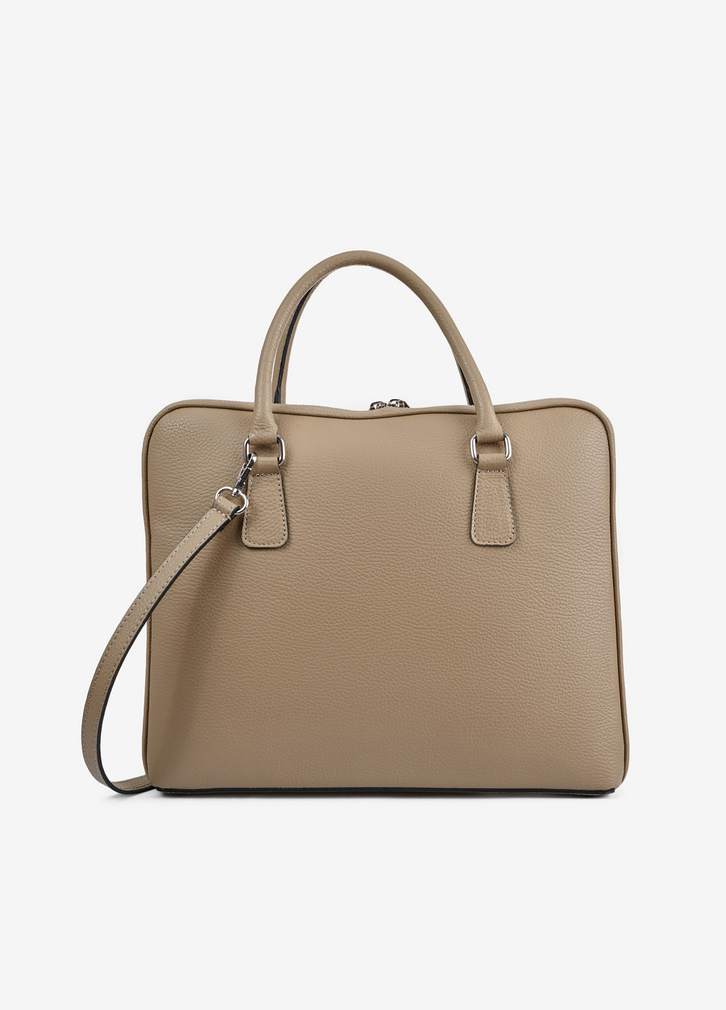 Сумка для ноутбука женская кожаная большая на молнии Briefcase Regina Notte (257867102)