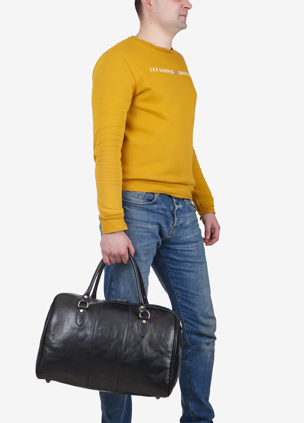 Сумка кожаная саквояж большая InBag Travel bag InBag Shop (257867092)