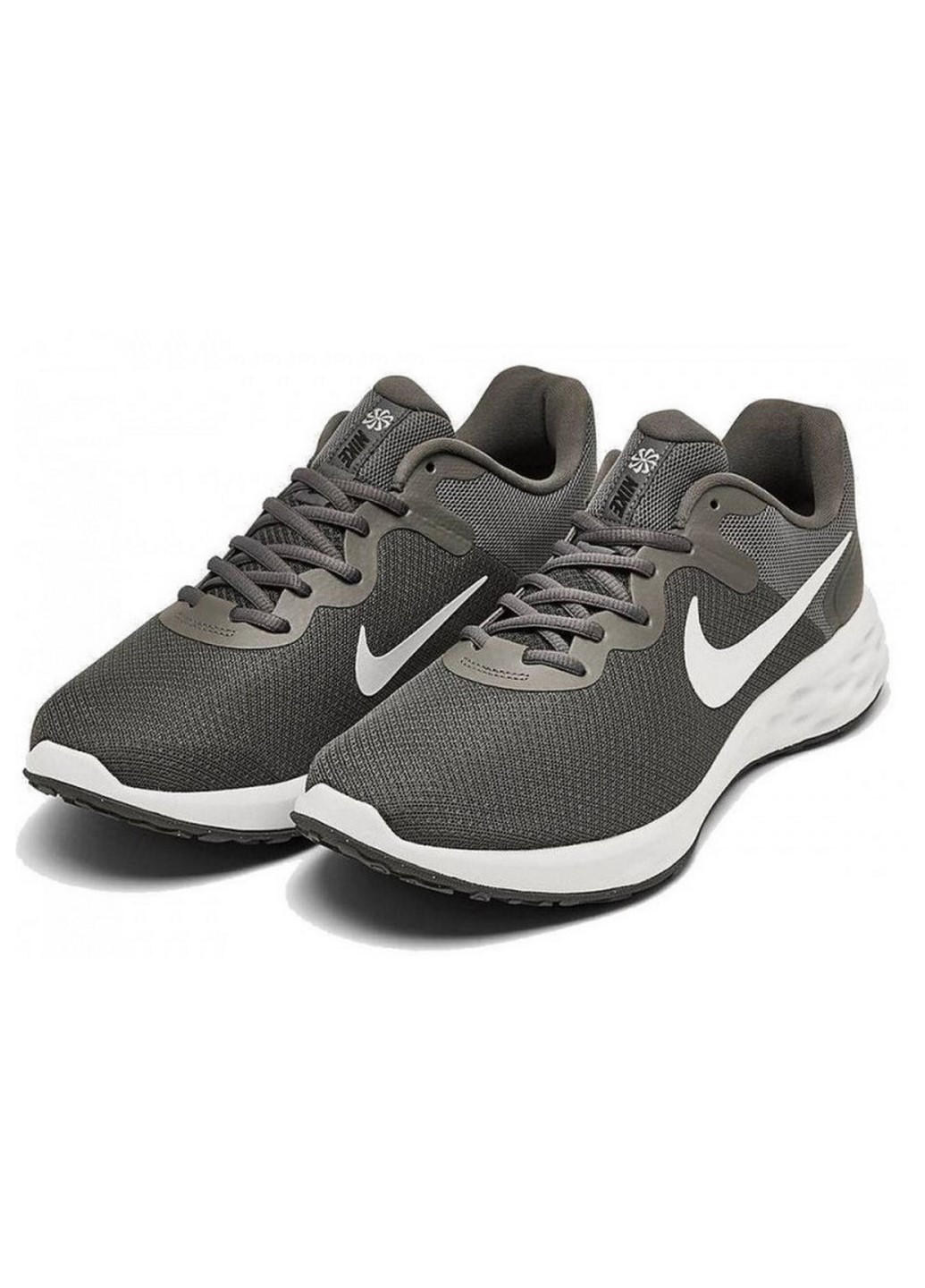 Сірі всесезон кросівки чоловічі dc3728-004 Nike REVOLUTION 6 NN