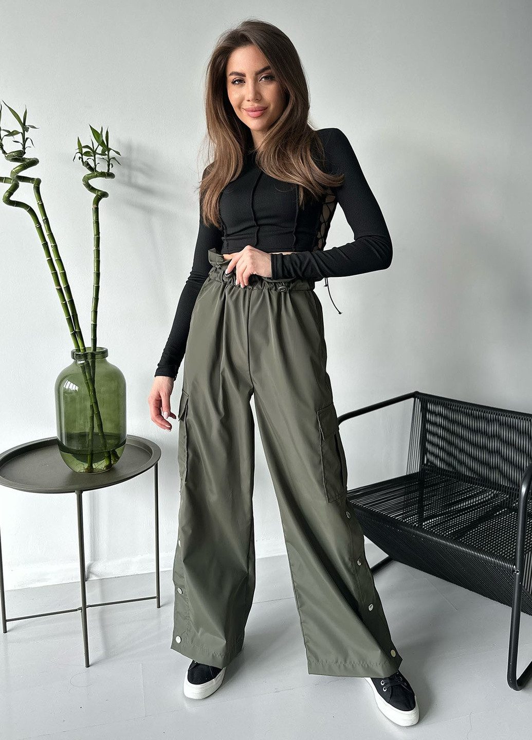 Брюки жіночі ISSA PLUS Брюки-13726 (257882779)