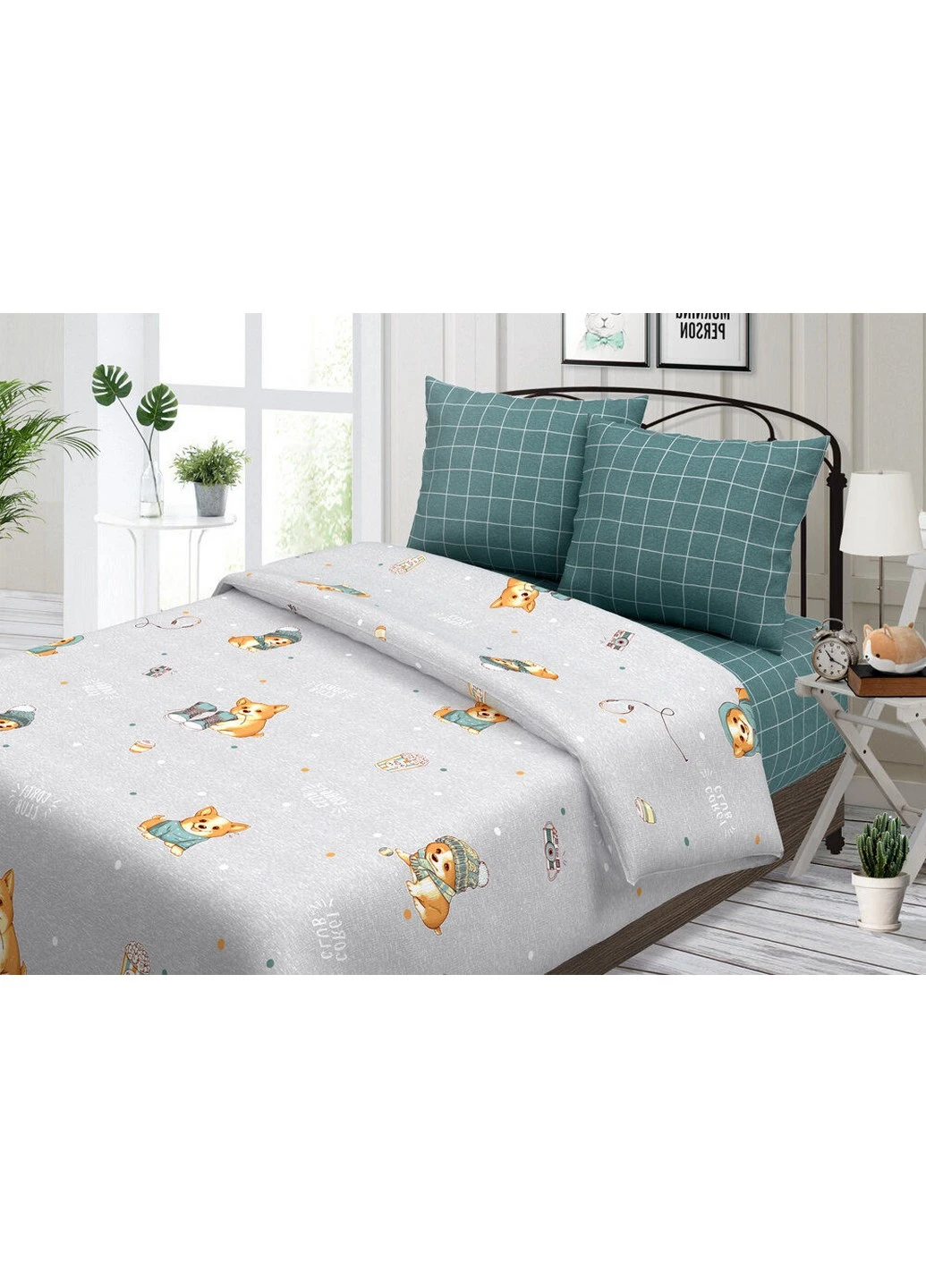 Постельное белье 1.5-спальный CottonTwill (257936956)