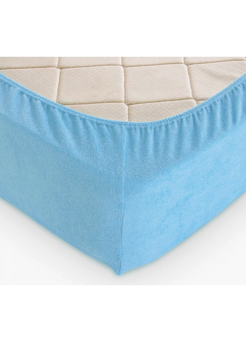 Простирадло махрове на гумці160х200х30 см Tag (257936599)